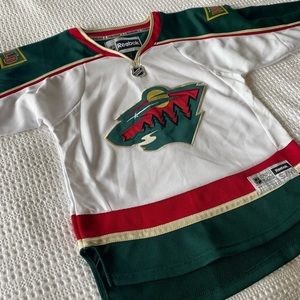 Reebok Minnesota Wild Official Licensed Jersey - Youth S/m